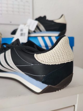 Adidas Country OG Zapatillas Piel Negro Talla 40.5