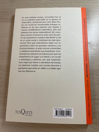 Libro - El hombre anumérico