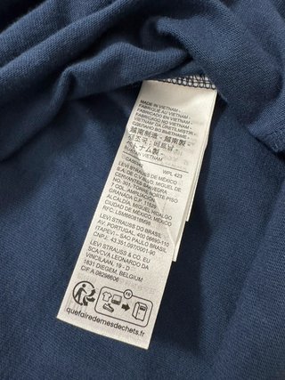 Maglietta Uomo Levi’s girocollo blu taglia L