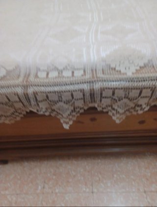 Copriletto vintage in tessuto
