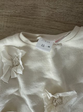 Conjunto Sudadera y Falda Niña Zara 2-3 años