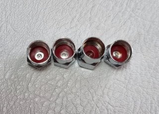 4 Tapones de Neumaticos con Logo Emblema Volvo