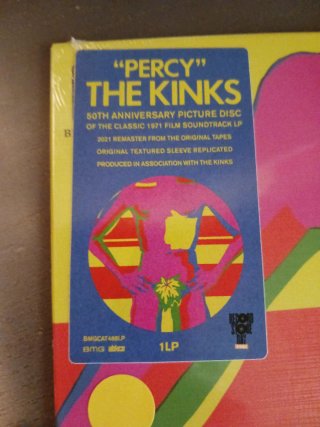 THE KINKS "Percy"- Picture Disc-50th Aniv.2021 LP