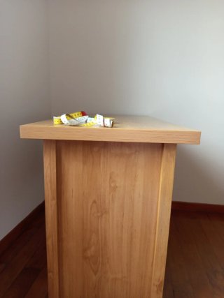Escritorio/tocador de madera