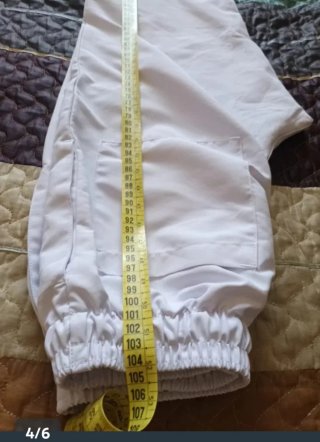 Pantalón blanco de trabajo