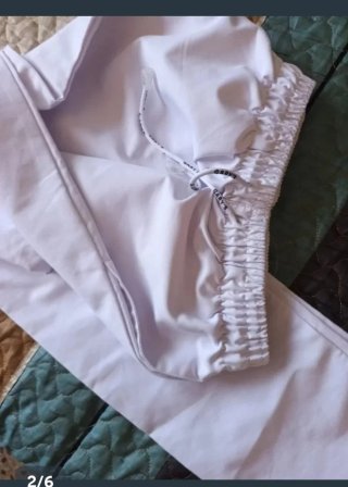Pantalón blanco de trabajo