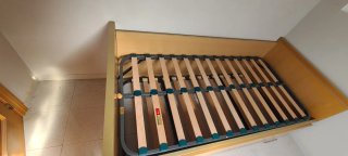 Cama nido madera y metal