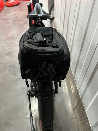 Bolsa Alforjas Bicicleta Negra