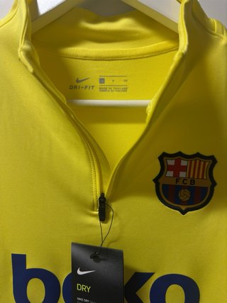 Chaqueta Nike FC Barcelona Amarilla