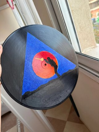 Vinilo Star Wars Pintado a Mano