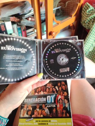CD Generación OT Juntos Eurovisión 2003