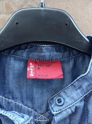 Abito corto in denim Levi's