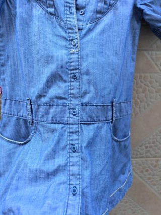Abito corto in denim Levi's