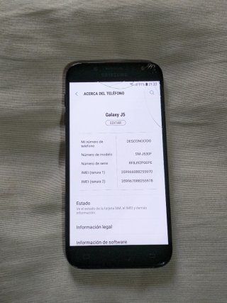 Samsung Galaxy J5 2017 Nero