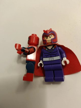 Lote Figuras Marvel Lego Spiderman Magneto