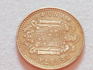 Moneda 1975 Carlos I Rey de España