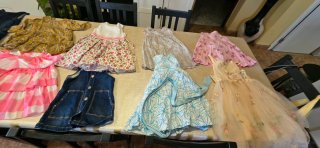 Lote de vestidos infantiles talla 24-36 meses 50€