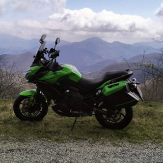Kawasaki Versys 650 ABS touret Verde
