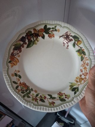 Vajilla San Claudio Porcelana Frutas