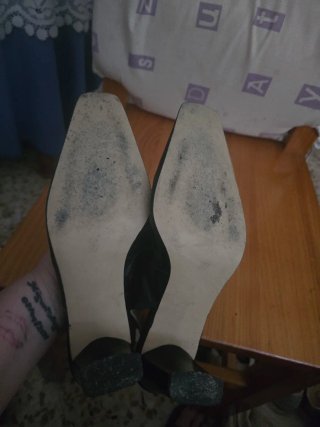 Zapatos Salón Destalonados Romati Negros
