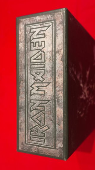 Iron Maiden Man On The Edge CD Single Box