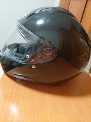 Casco de moto HJC negro