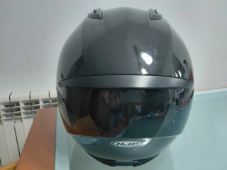 Casco de moto HJC negro
