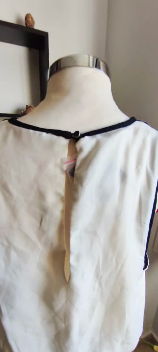 Vestido Fiesta Suiteblanco Negro/Blanco Talla L