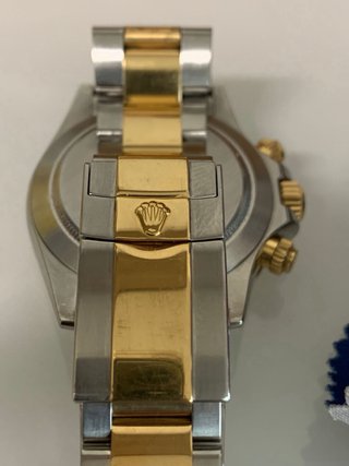 Rolex Daytona Oro y Plata Cronógrafo