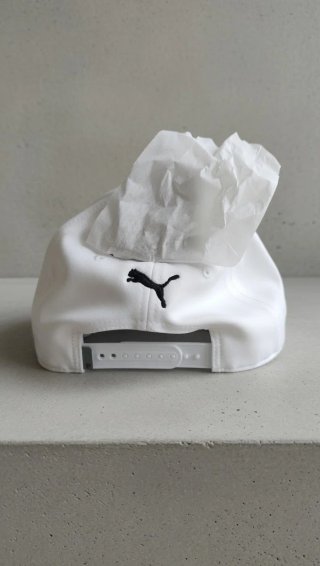 Gorra Puma P Cap Golf Blanca Negra Nueva