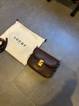 Bolso Soeur Marrón Piel