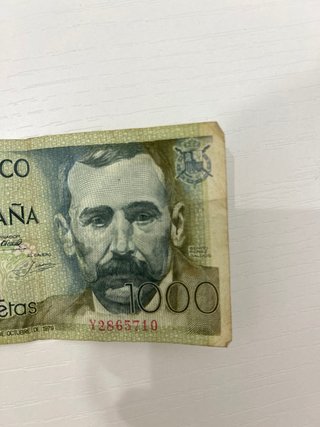 Banconota 1000 pesetas Spagna