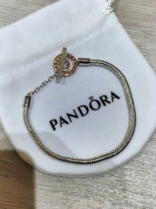 Pulsera Pandora Plata y Oro