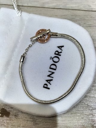 Pulsera Pandora Plata y Oro