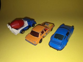 Lote 3 coches Guiloy y Guisval  originales años 80