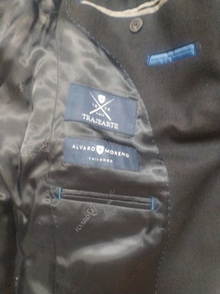 Traje chaqueta azul marino
