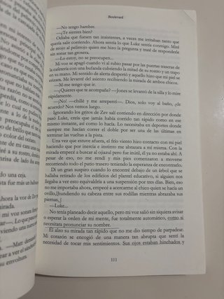 Libro adolescente “Boulevard” edición antigua