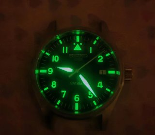 Reloj MOD Seiko Pilot 39mm