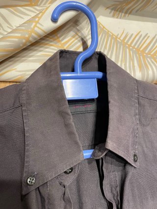 Camisa Easy Wear Gris Talla M