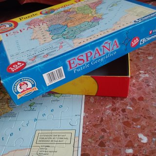 Puzzle Geográfico España 104 Piezas Clementoni