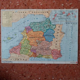 Puzzle Geográfico España 104 Piezas Clementoni