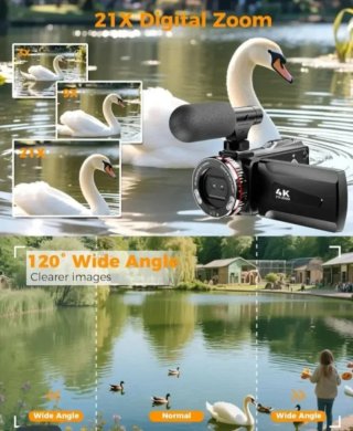 Videocámara Digital 4K Nueva