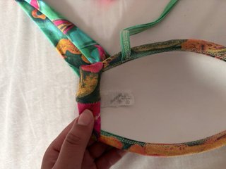 Bikini Brasileño Multicolor Talla Única