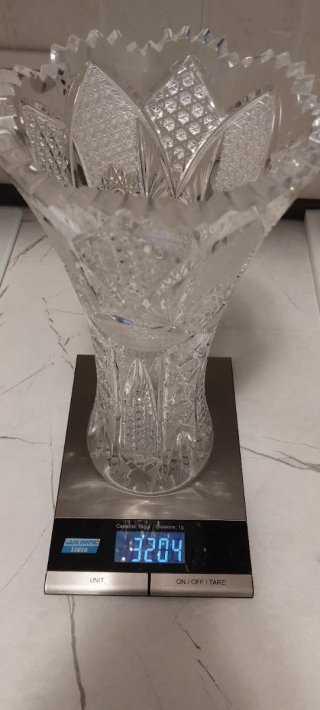 Vaso in cristallo