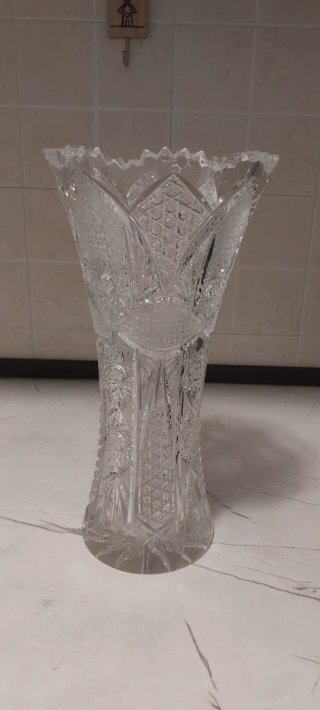 Vaso in cristallo