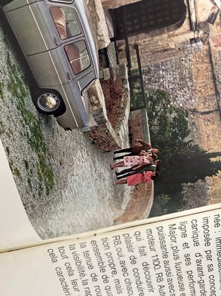 Catalogo francés de 20 paginas Renault 8.