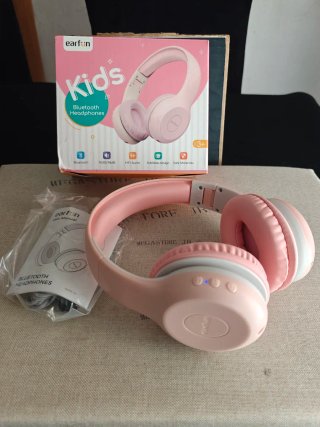 Auriculares Bluetooth Infantiles Earfun Rosas