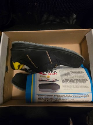 Zapatos de seguridad Cofra Owens S1 Running