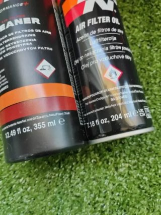 KIT DE LIMPIEZA FILTRO DE AIRE K&N
