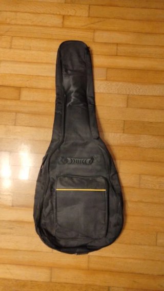Chitarra Elettrica Custom Black Limba Con CUSTODIA